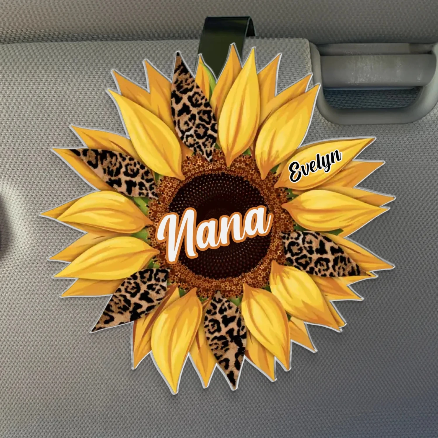 Love Blooms Forever - Family Personalized Custom Acrylic Car Visor Clip - Mother's Day, Gift For Mom, Grandma 2 Love Blooms Forever - Family Personalized Custom Acrylic Car Visor Clip - Mother's Day, Gift For Mom, Grandma - Image 2