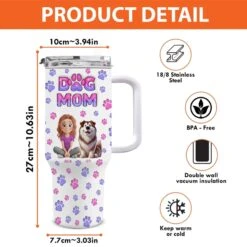 My Heart Belongs To A Fur Baby - Dog & Cat Personalized Custom 3D Inflated Effect Printed 40 Oz Stainless Steel Tumbler With Handle - Gift For Pet Owners, Pet Lovers 7 My Heart Belongs To A Fur Baby - Dog & Cat Personalized Custom 3D Inflated Effect Printed 40 Oz Stainless Steel Tumbler With Handle - Gift For Pet Owners, Pet Lovers -Pawfect House Store 67d7fb88b3722