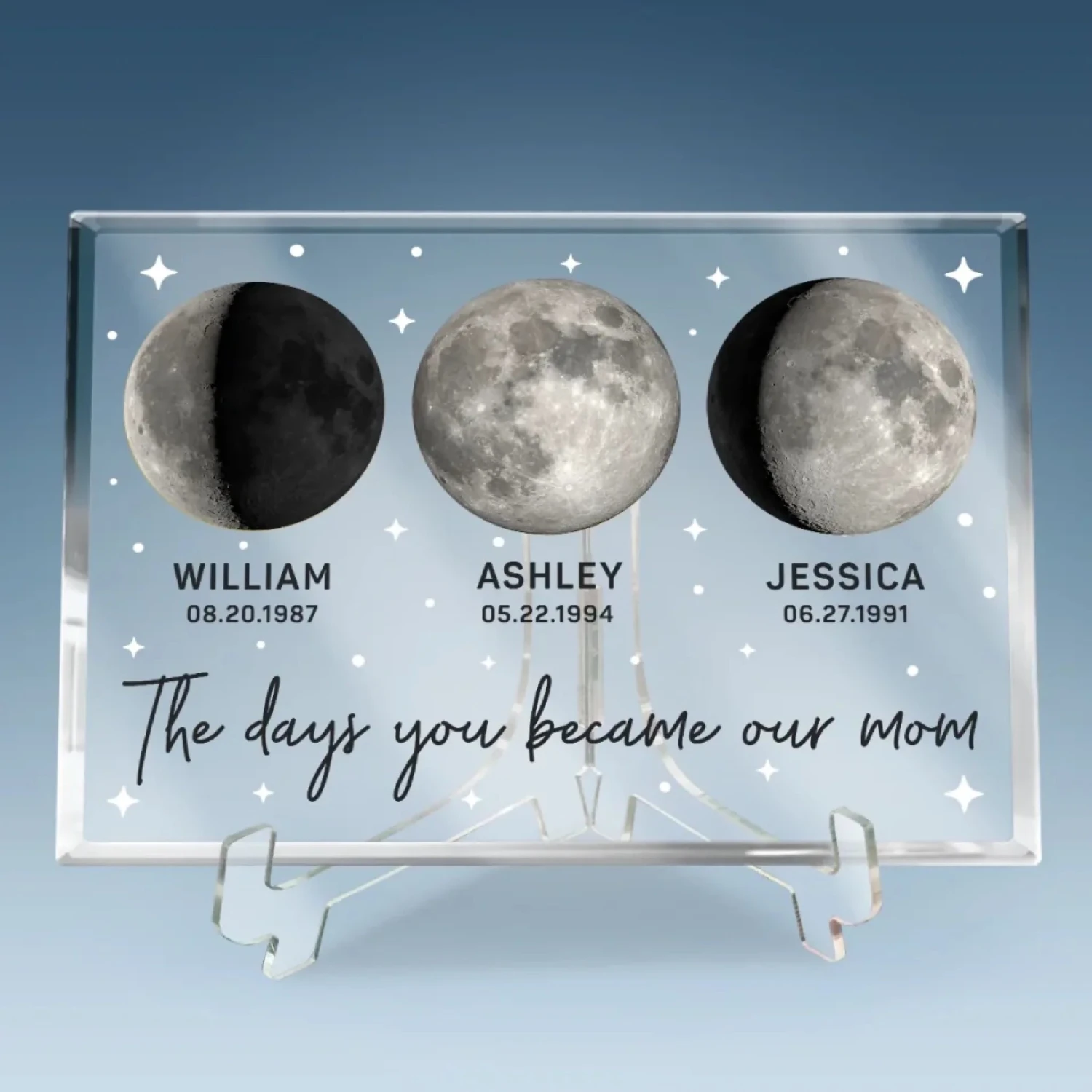 A Mother's Love, Always Guiding Us - Family Personalized Custom Rectangle Shaped Acrylic Plaque - Mother's Day, Gift For Mom, Grandma 3 A Mother's Love, Always Guiding Us - Family Personalized Custom Rectangle Shaped Acrylic Plaque - Mother's Day, Gift For Mom, Grandma - Image 3