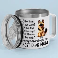 A Dog’s Love Never Ends - Dog Personalized Custom 14oz Stainless Steel Tumbler With Handle - Gift For Pet Owners, Pet Lovers 8 A Dog’s Love Never Ends - Dog Personalized Custom 14oz Stainless Steel Tumbler With Handle - Gift For Pet Owners, Pet Lovers -Pawfect House Store 67db81ee6a938