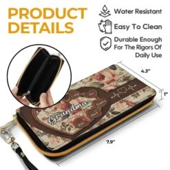 The Heart Of The Family - Family Personalized Custom Leather Long Wallet - Mother's Day, Gift For Mom, Grandma 11 The Heart Of The Family - Family Personalized Custom Leather Long Wallet - Mother's Day, Gift For Mom, Grandma -Pawfect House Store 67dcdf2bebbd6