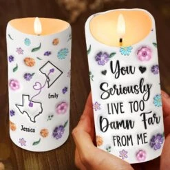 Forever Connected, No Matter The Miles - Bestie Personalized Custom 3D Inflated Effect Printed LED Candle - Gift For Best Friends, BFF, Sisters 6 Forever Connected, No Matter The Miles - Bestie Personalized Custom 3D Inflated Effect Printed LED Candle - Gift For Best Friends, BFF, Sisters -Pawfect House Store 67dd1bbc4ae2f