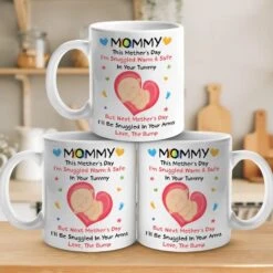Mommy, You’re My First Home - Family Personalized Custom Mug - Mother's Day, Baby Shower Gift, Gift For First Mom, Newborn Baby 9 Mommy, You’re My First Home - Family Personalized Custom Mug - Mother's Day, Baby Shower Gift, Gift For First Mom, Newborn Baby -Pawfect House Store 67dd206f5fbb9