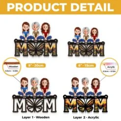 Mom, The Butterfly Of Our Hearts - Family Personalized Window Hanging Suncatcher Ornament - Mother's Day, Gift For Mom, Grandma 9 Mom, The Butterfly Of Our Hearts - Family Personalized Window Hanging Suncatcher Ornament - Mother's Day, Gift For Mom, Grandma -Pawfect House Store 67dd5163360a2