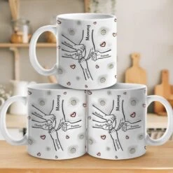 Mom, You Make Us Whole - Family Personalized Custom 3D Inflated Effect Printed Mug - Mother's Day, Gift For Mom, Grandma -Pawfect House Store 67e0b185589fe