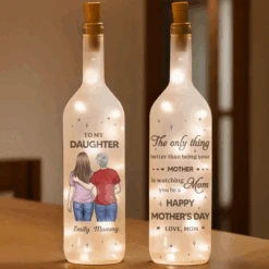 Growing Together In Love - Family Personalized Custom Bottle Lamp - Mother's Day, Gift For Mom, Daughter 7 Growing Together In Love - Family Personalized Custom Bottle Lamp - Mother's Day, Gift For Mom, Daughter -Pawfect House Store 67e13b6bea334