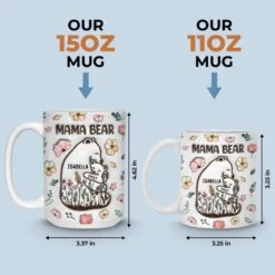 Always Snuggled In Mama Bear’s Love - Family Personalized Custom 3D Inflated Effect Printed Mug - Mother's Day, Gift For Mom, Grandma 11 Always Snuggled In Mama Bear’s Love - Family Personalized Custom 3D Inflated Effect Printed Mug - Mother's Day, Gift For Mom, Grandma -Pawfect House Store 67e143c9e0ca3