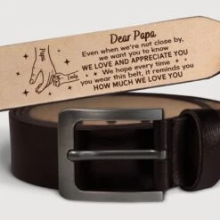Forever Loved, Always Appreciated - Family Personalized Custom Engraved Leather Belt - Father's Day, Gift For Dad, Grandpa 7 Forever Loved, Always Appreciated - Family Personalized Custom Engraved Leather Belt - Father's Day, Gift For Dad, Grandpa -Pawfect House Store 67e1f7b6c221b