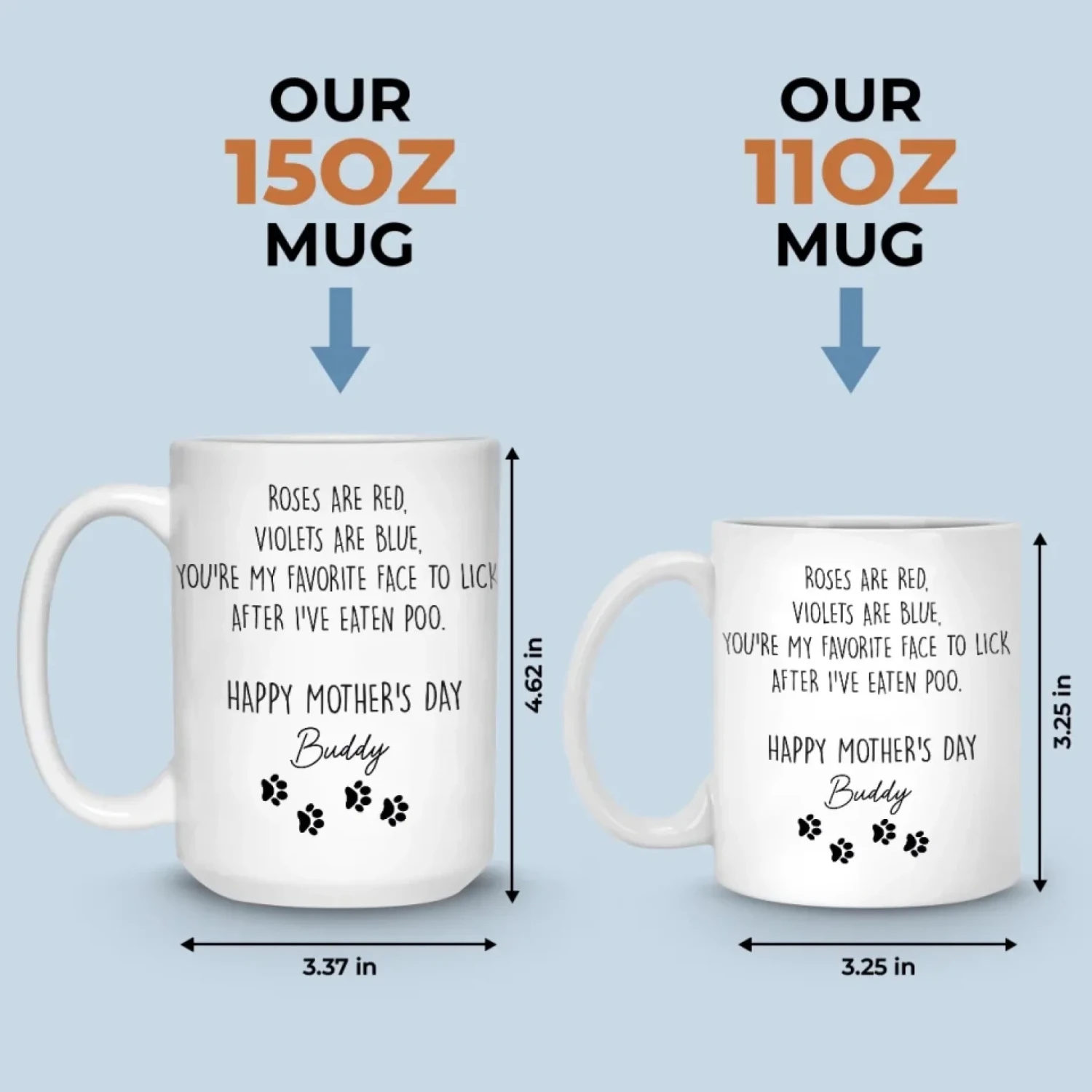 Love You More Than Treats - Dog & Cat Personalized Custom Mug - Gift For Pet Owners, Pet Lovers 5 Love You More Than Treats - Dog & Cat Personalized Custom Mug - Gift For Pet Owners, Pet Lovers - Image 5