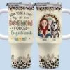All I Want Is More Time With My Dog - Dog Personalized Custom 40 Oz Stainless Steel Tumbler With Handle - Gift For Pet Owners, Pet Lovers