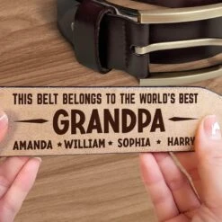Strong Roots, Strong Dad, Strong Love - Family Personalized Custom Engraved Leather Belt - Father's Day, Gift For Dad, Grandpa 8 Strong Roots, Strong Dad, Strong Love - Family Personalized Custom Engraved Leather Belt - Father's Day, Gift For Dad, Grandpa -Pawfect House Store 67e36c18177b7