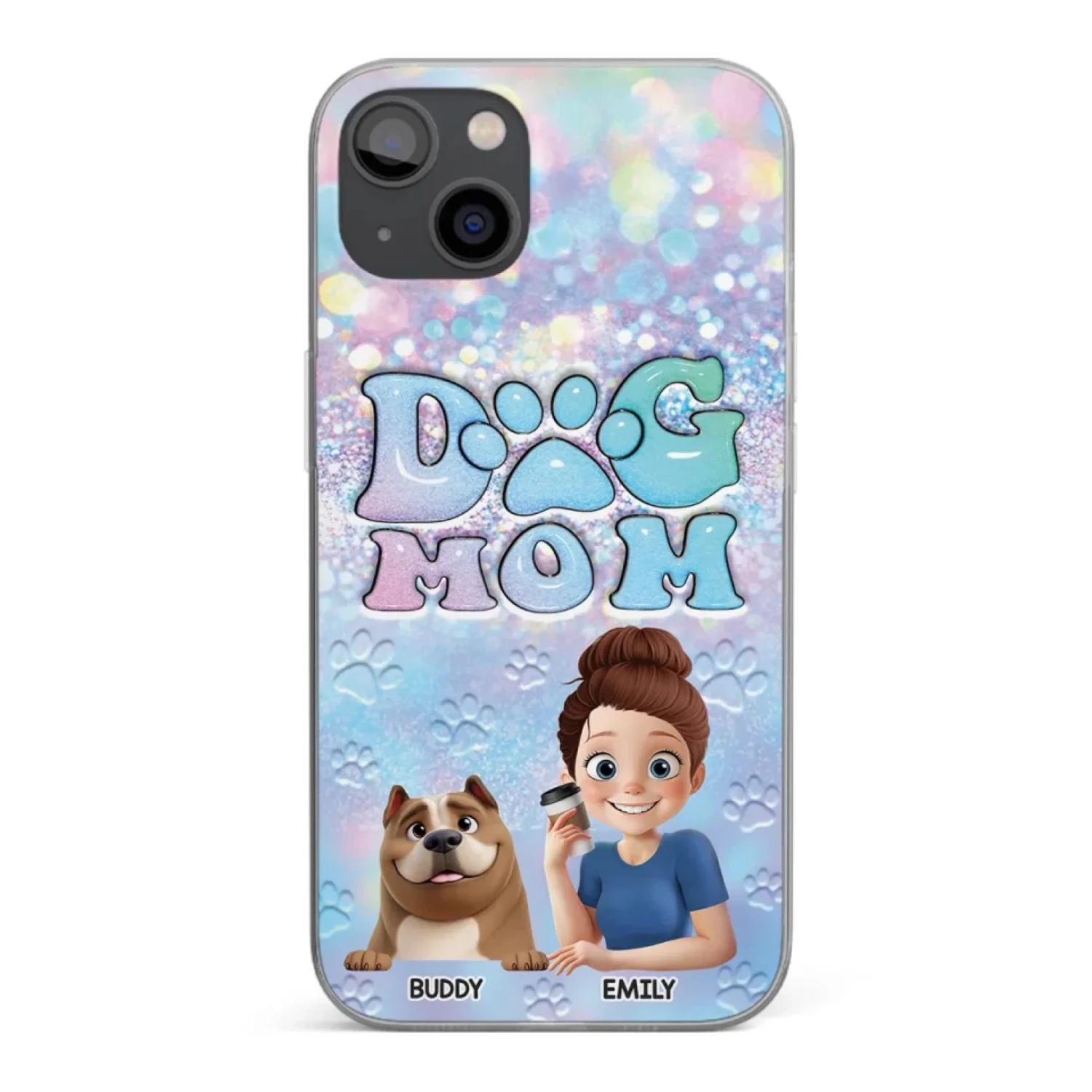 She’s The Mom, I’m The Boss - Dog Personalized Custom Clear Phone Case - Mother's Day, Gift For Pet Owners, Pet Lovers 1 She’s The Mom, I’m The Boss - Dog Personalized Custom Clear Phone Case - Mother's Day, Gift For Pet Owners, Pet Lovers