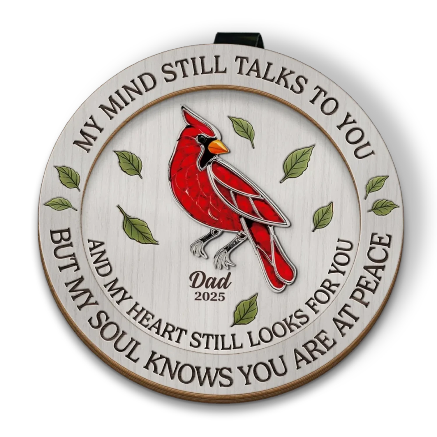 Always In My Heart - Memorial Personalized Custom Car Visor Clip - Sympathy Gift For Family Members 5 Always In My Heart - Memorial Personalized Custom Car Visor Clip - Sympathy Gift For Family Members - Image 5