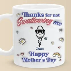 You Really Took One For The Team - Family Personalized Custom 3D Inflated Effect Printed Mug - Mother's Day, Gift For Mom 8 You Really Took One For The Team - Family Personalized Custom 3D Inflated Effect Printed Mug - Mother's Day, Gift For Mom -Pawfect House Store 67e3bed52e883