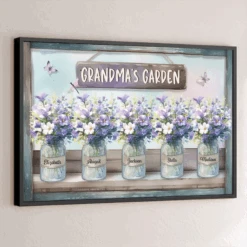 Carrying Love Everywhere - Family Personalized Custom Horizontal Poster - Mother's Day, Gift For Mom, Grandma