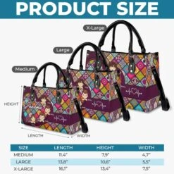 Love, Laughter, And Grandma - Family Personalized Custom Leather Handbag - Mother's Day, Gift For Mom, Grandma 10 Love, Laughter, And Grandma - Family Personalized Custom Leather Handbag - Mother's Day, Gift For Mom, Grandma -Pawfect House Store 67e631119bacd