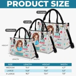 Keep Calm I'm A Nurse - Nurse Personalized Custom Leather Handbag - Appreciation, Thank You Gift, Nurse Life, Doctor Life 10 Keep Calm I'm A Nurse - Nurse Personalized Custom Leather Handbag - Appreciation, Thank You Gift, Nurse Life, Doctor Life -Pawfect House Store 67ea17b5a7c76