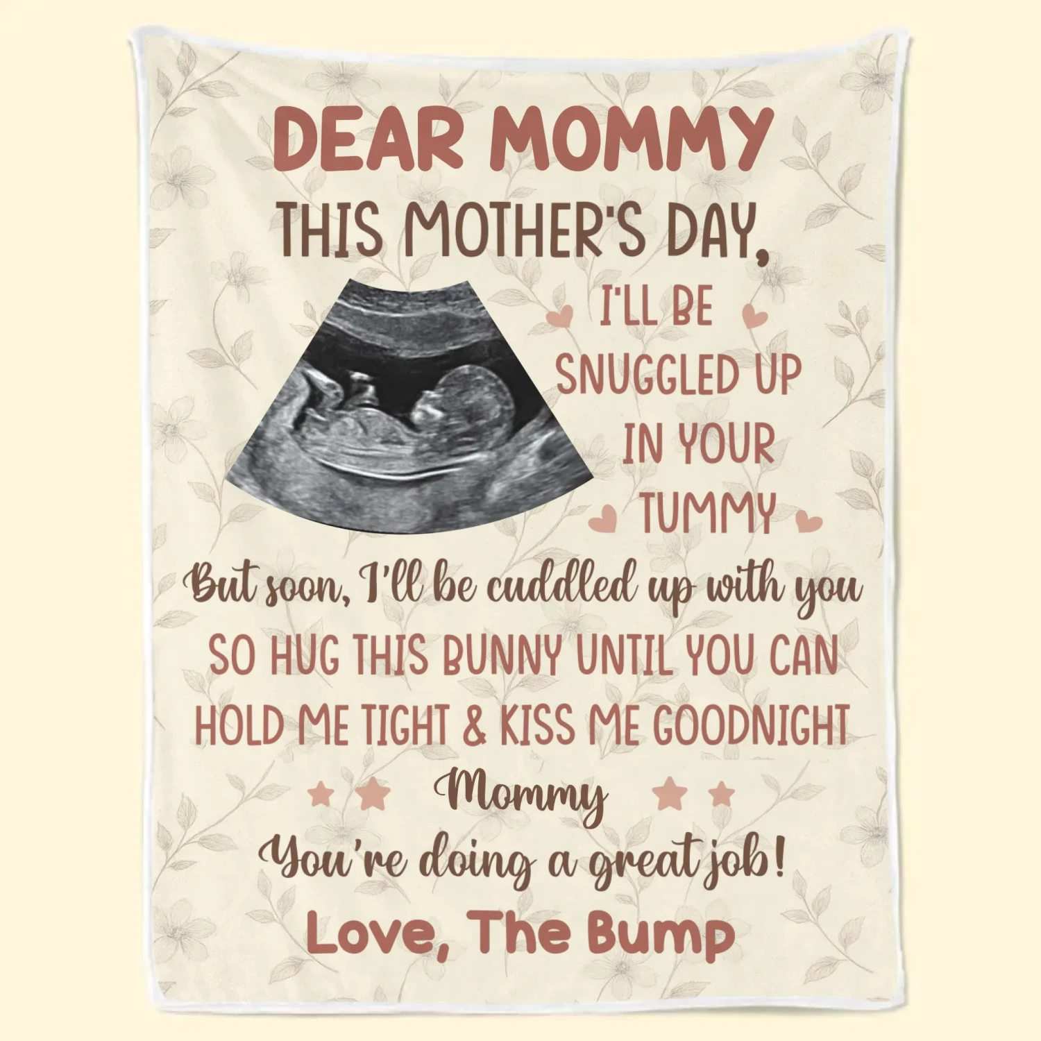 Custom Photo Soon We’ll Be Face To Face - Family Personalized Custom Blanket - Mother's Day, Baby Shower Gift, Gift For First Mom 6 Custom Photo Soon We’ll Be Face To Face - Family Personalized Custom Blanket - Mother's Day, Baby Shower Gift, Gift For First Mom - Image 6