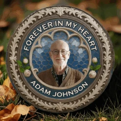 Custom Photo Your Love Still Guides Me - Memorial Personalized Custom Round Shaped Stone With Stand - Sympathy Gift For Family Members 14 Custom Photo Your Love Still Guides Me - Memorial Personalized Custom Round Shaped Stone With Stand - Sympathy Gift For Family Members -Pawfect House Store 67ec9e3d8bee0