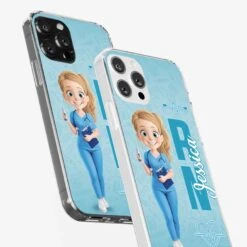 Not Just A Job, It's A Mission - Nurse Personalized Custom Clear Phone Case - Appreciation, Thank You Gift, Nurse Life, Doctor Life -Pawfect House Store 67ef5fb11a3eb