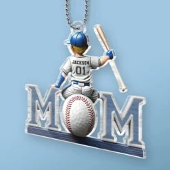 Proud Baseball Mom - Family Personalized Custom Car Ornament - Acrylic Custom Shaped - Mother's Day, House Warming Gift For Mom, Sport Lovers, Sport Players 7 Proud Baseball Mom - Family Personalized Custom Car Ornament - Acrylic Custom Shaped - Mother's Day, House Warming Gift For Mom, Sport Lovers, Sport Players -Pawfect House Store 67ef7c0280cff