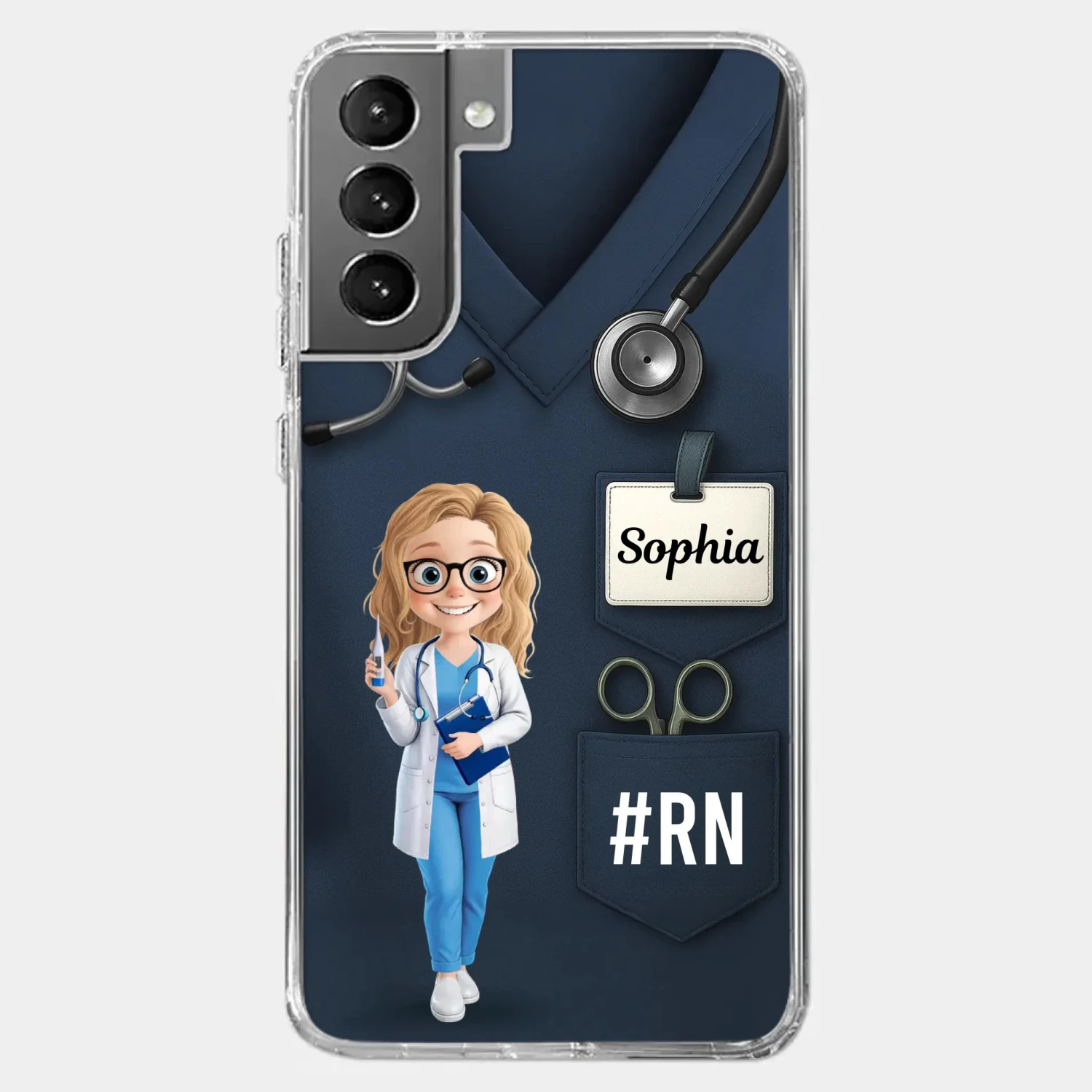 Caring Is My Superpower - Nurse Personalized Custom Clear Phone Case - Appreciation, Thank You Gift, Nurse Life, Doctor Life 6 Caring Is My Superpower - Nurse Personalized Custom Clear Phone Case - Appreciation, Thank You Gift, Nurse Life, Doctor Life - Image 6