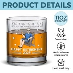 Every Sip Tastes Like It's Not My Problem Anymore - Personalized Custom Whiskey Glass - Appreciation, Retirement Gift For Yourself, Best Friends, Siblings, Family Members 9 Every Sip Tastes Like It's Not My Problem Anymore - Personalized Custom Whiskey Glass - Appreciation, Retirement Gift For Yourself, Best Friends, Siblings, Family Members -Pawfect House Store 67f4c6cb5a629