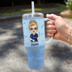 Grace Under Pressure, That’s A Nurse - Nurse Personalized Custom 40 Oz Stainless Steel Tumbler With Handle - Appreciation, Thank You Gift, Nurse Life, Doctor Life 6 Grace Under Pressure, That’s A Nurse - Nurse Personalized Custom 40 Oz Stainless Steel Tumbler With Handle - Appreciation, Thank You Gift, Nurse Life, Doctor Life -Pawfect House Store 67f4f11aee98a