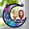 You Complete My World, Mom - Family Personalized Window Hanging Suncatcher Ornament - Mother's Day, Gift For Mom
