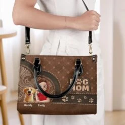 Just A Girl And Her Pup - Dog Personalized Custom Leather Handbag - Mother's Day, Gift For Pet Owners, Pet Lovers 9 Just A Girl And Her Pup - Dog Personalized Custom Leather Handbag - Mother's Day, Gift For Pet Owners, Pet Lovers -Pawfect House Store 67f7949a4a6c4