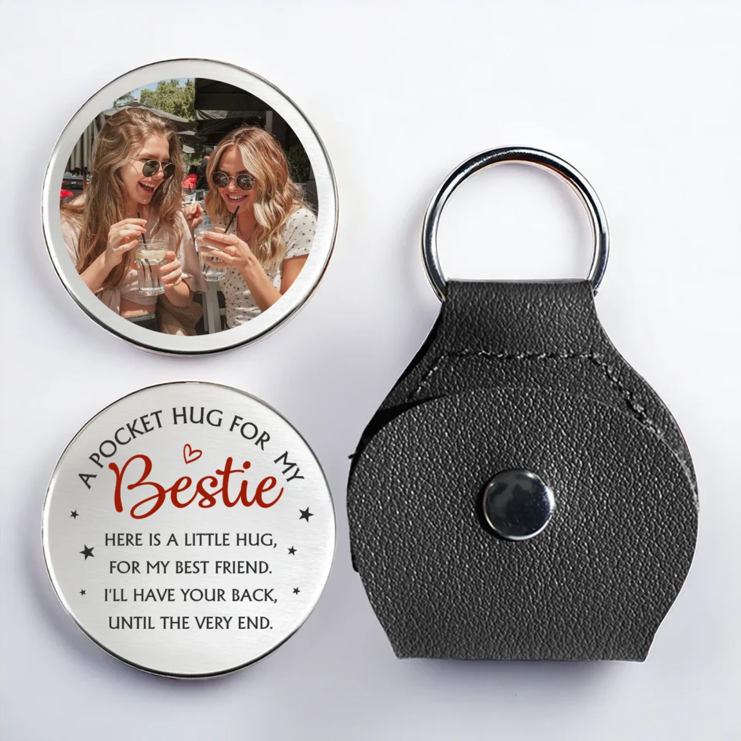 Custom Photo Your Pocket Full Of Love - Family Personalized Custom Pocket Hug - Graduation Gift For Family Members, Siblings, Brothers, Sisters 3 Custom Photo Your Pocket Full Of Love - Family Personalized Custom Pocket Hug - Graduation Gift For Family Members, Siblings, Brothers, Sisters - Image 3