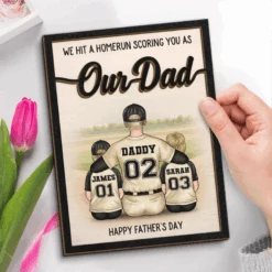 Our Coach, Our Hero, Our Dad - Family Personalized Custom 2-Layered Wooden Plaque With Stand - Father's Day, Gift For Dad, Sport Lovers, Sport Players 8 Our Coach, Our Hero, Our Dad - Family Personalized Custom 2-Layered Wooden Plaque With Stand - Father's Day, Gift For Dad, Sport Lovers, Sport Players -Pawfect House Store 67fc8a0e7285b