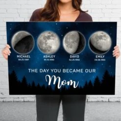 The Night The Stars Brought Us To You - Family Personalized Custom Horizontal Canvas - Mother's Day, Gift For Mom, Grandma 10 The Night The Stars Brought Us To You - Family Personalized Custom Horizontal Canvas - Mother's Day, Gift For Mom, Grandma -Pawfect House Store 67fded06052aa