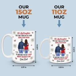 Generations Of Love, One Proud Dad - Family Personalized Custom 3D Inflated Effect Printed Mug - Mother's Day, Gift For Dad, Daughter 11 Generations Of Love, One Proud Dad - Family Personalized Custom 3D Inflated Effect Printed Mug - Mother's Day, Gift For Dad, Daughter -Pawfect House Store 67fe098fbac4e