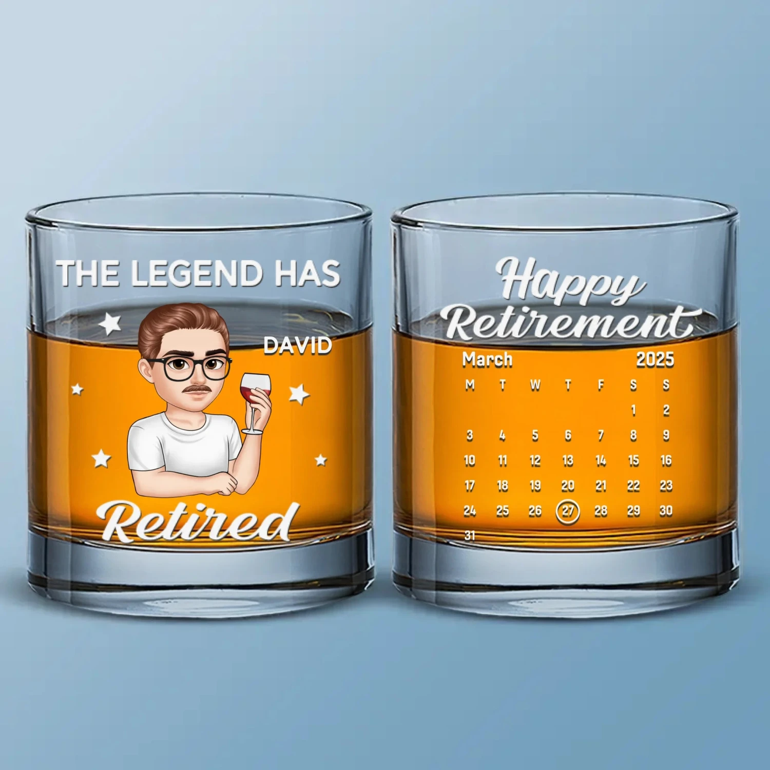 Every Hour Is Happy Hour - Personalized Custom Whiskey Glass - Appreciation, Retirement Gift For Yourself, Best Friends, Siblings, Family Members 2 Every Hour Is Happy Hour - Personalized Custom Whiskey Glass - Appreciation, Retirement Gift For Yourself, Best Friends, Siblings, Family Members - Image 2