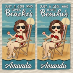 Just A Girl Who Needs Vitamin Sea - Bestie Personalized Custom Beach Towel - Summer Vacation Gift, Birthday Pool Party Gift For Best Friends, BFF, Sisters 16 Just A Girl Who Needs Vitamin Sea - Bestie Personalized Custom Beach Towel - Summer Vacation Gift, Birthday Pool Party Gift For Best Friends, BFF, Sisters -Pawfect House Store 6807698e69701