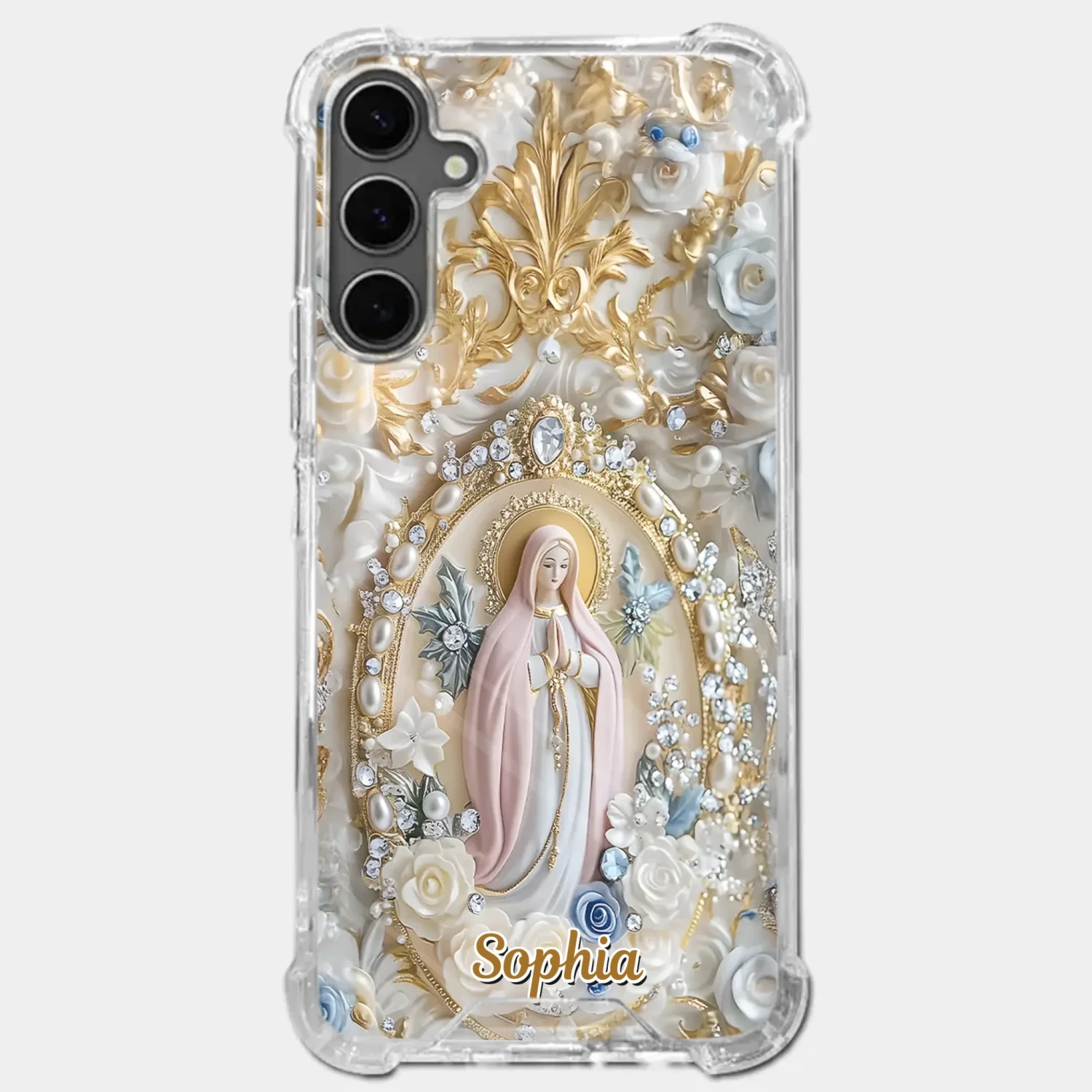 In Love And Faith - Family Personalized Custom 3D Inflated Effect Printed Clear Phone Case - Gift For Yourself, Best Friends, Siblings, Family Members 8 In Love And Faith - Family Personalized Custom 3D Inflated Effect Printed Clear Phone Case - Gift For Yourself, Best Friends, Siblings, Family Members - Image 8