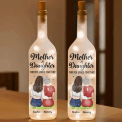 You Are The Light That Brightens My Days - Family Personalized Custom Bottle Lamp - Gift For Mom, Daughter -Pawfect House Store 680b5c0805037