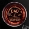 Best Dad, No Debates Needed - Family Personalized Custom Whiskey Glass - Father's Day, Gift For Dad
