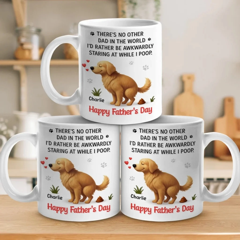 You Walk Me, Feed Me, Love Me - Dog Personalized Custom Mug - Father's Day, Gift For Pet Owners, Pet Lovers 4 You Walk Me, Feed Me, Love Me - Dog Personalized Custom Mug - Father's Day, Gift For Pet Owners, Pet Lovers - Image 4