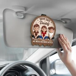 Drive Back To Our Love - Family Personalized Custom Car Visor Clip - Father's Day, Gift For Dad, Grandpa 7 Drive Back To Our Love - Family Personalized Custom Car Visor Clip - Father's Day, Gift For Dad, Grandpa -Pawfect House Store 6819e1c66ceff