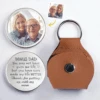 Custom Photo Family Chose You Dad - Family Personalized Custom Pocket Hug - Father's Day, Gift For Dad, Grandpa