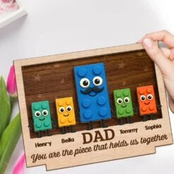 The Hands That Built Our World - Family Personalized Custom 2-Layered Wooden Plaque With Stand - Father's Day, Gift For Dad, Grandpa Copy 7 The Hands That Built Our World - Family Personalized Custom 2-Layered Wooden Plaque With Stand - Father's Day, Gift For Dad, Grandpa Copy -Pawfect House Store 6824515d85c6f