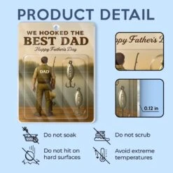 From Our Hooks To Your Heart - Family Personalized Custom Car Ornament - Acrylic Custom Shaped - Father's Day, Gift For Dad, Grandpa, Fishing Lovers, Fishermen 9 From Our Hooks To Your Heart - Family Personalized Custom Car Ornament - Acrylic Custom Shaped - Father's Day, Gift For Dad, Grandpa, Fishing Lovers, Fishermen -Pawfect House Store 6825cde60a71d