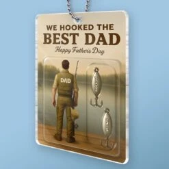 From Our Hooks To Your Heart - Family Personalized Custom Car Ornament - Acrylic Custom Shaped - Father's Day, Gift For Dad, Grandpa, Fishing Lovers, Fishermen 7 From Our Hooks To Your Heart - Family Personalized Custom Car Ornament - Acrylic Custom Shaped - Father's Day, Gift For Dad, Grandpa, Fishing Lovers, Fishermen -Pawfect House Store 6825cde69aeac