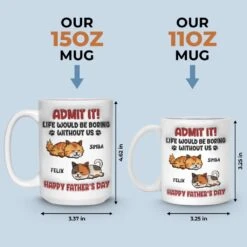 Forever Grateful To Call You Mine - Cat Personalized Custom 3D Inflated Effect Printed Mug - Father's Day, Gift For Dad, Pet Owners, Pet Lovers 11 Forever Grateful To Call You Mine - Cat Personalized Custom 3D Inflated Effect Printed Mug - Father's Day, Gift For Dad, Pet Owners, Pet Lovers -Pawfect House Store 682af5598e078