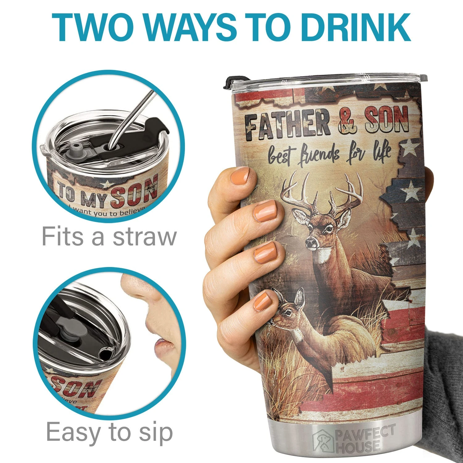 I Want You To Believe Deep In Your Heart That You Will Never Lose - Tumbler - To My Son, Gift For Son, Son Gift From Dad, Birthday Gift For Son 3 I Want You To Believe Deep In Your Heart That You Will Never Lose - Tumbler - To My Son, Gift For Son, Son Gift From Dad, Birthday Gift For Son - Image 3