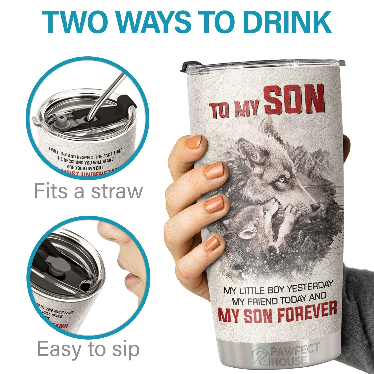 I May Not Carry You In My Arms But I Will Always Carry You In My Heart - Tumbler - To My Son, Gift For Son, Son Gift From Mom, Birthday Gift For Son 3 I May Not Carry You In My Arms But I Will Always Carry You In My Heart - Tumbler - To My Son, Gift For Son, Son Gift From Mom, Birthday Gift For Son - Image 3