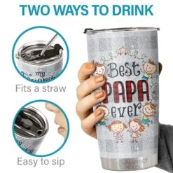 My Favorite People Call Me Papa - Tumbler - Christmas Gift For Family, Couple, Friends, Christmas Decoration, Holiday Gift -Pawfect House Store 6 d97e504d e6e4 4c21 84e2 3f21ae57fc20