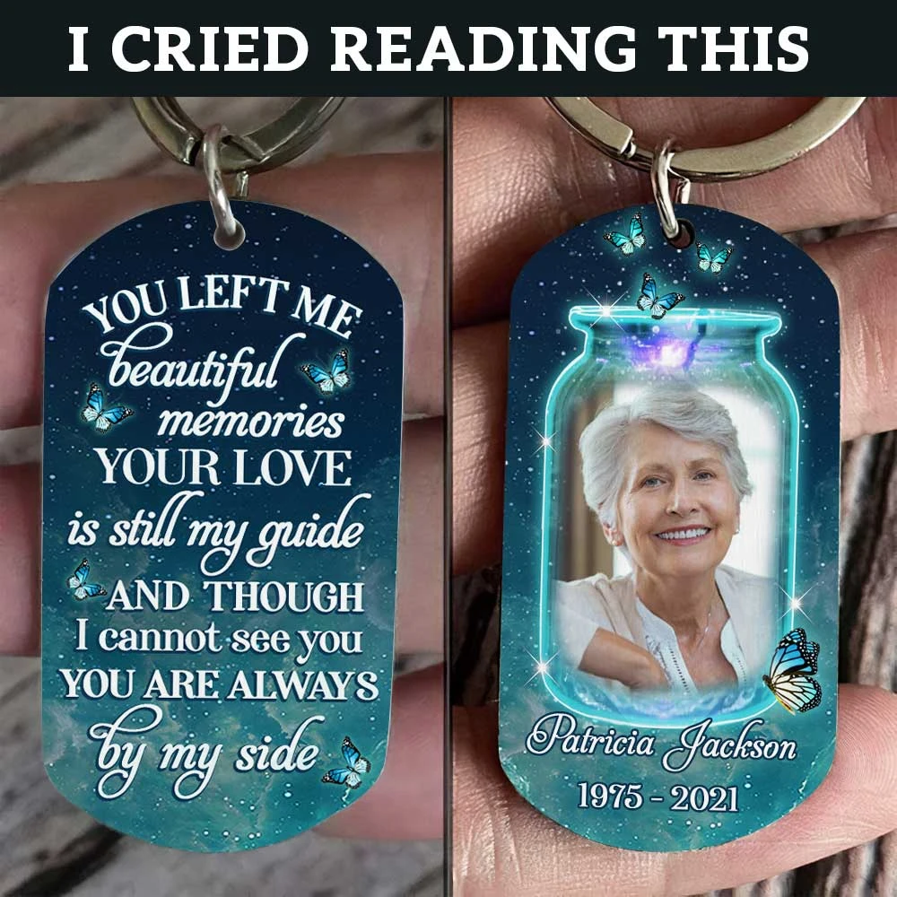 Your Love Is Still My Guide & You're Always By My Side - Upload Image, Personalized Keychain 3 Your Love Is Still My Guide & You're Always By My Side - Upload Image, Personalized Keychain - Image 3